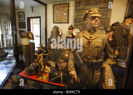 Il museo alla prima guerra mondiale battaglia sito santuario di legno vicino a Ypres, Belgio. Foto Stock