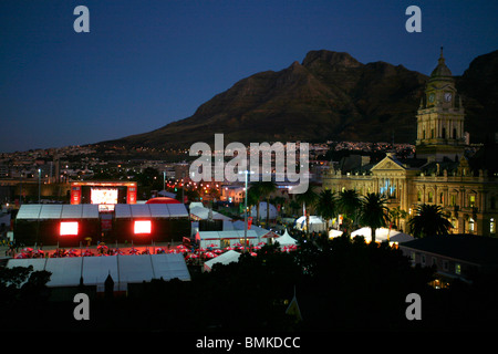 FIFA 2010 Coppa del Mondo Fan Fest, Cape Town, Sud Africa Foto Stock