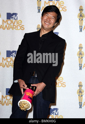 KEN JEONG 2010 MTV Movie Awards PRESSROOM UNIVERSALE CITTÀ LOS ANGELES CA 06 Giugno 2010 Foto Stock