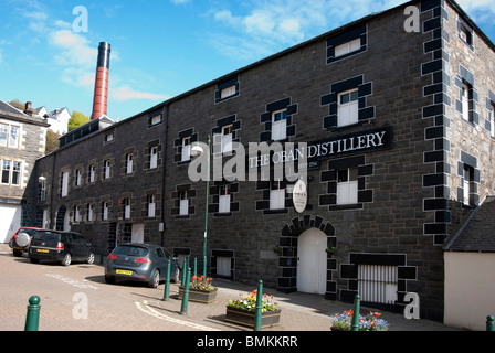 The Oban Scotch Whisky Distillery Stafford Street Oban Lorne Argyll ovest Scozia occidentale Foto Stock