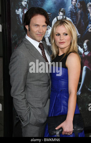 STEPHEN MOYER ANNA PAQUIN TRUE BLOOD 3RD STAGIONE LOS ANGELES PREMIERE HOLLYWOOD Los Angeles CA 08 Giugno 2010 Foto Stock