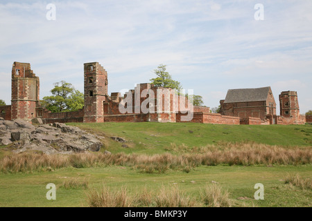 Le rovine di Glenfield Lodge Park leicestershire Foto Stock