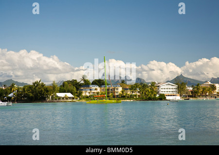 Grand Baie, Nord di Mauritius, Africa Foto Stock