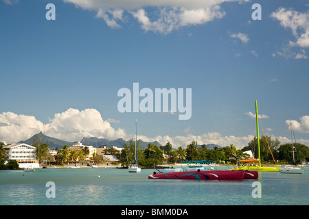 Grand Baie, Nord di Mauritius, Africa Foto Stock