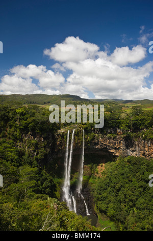 Maurizio, Western Maurizio, Chamarel, Chamarel cascata Foto Stock