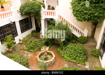 Tangeri Marocco cortile della legazione americana nella kasbah Foto Stock