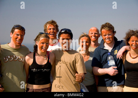 La baia di caffè Transkye selvatica costa del Sud Africa. Foto Stock