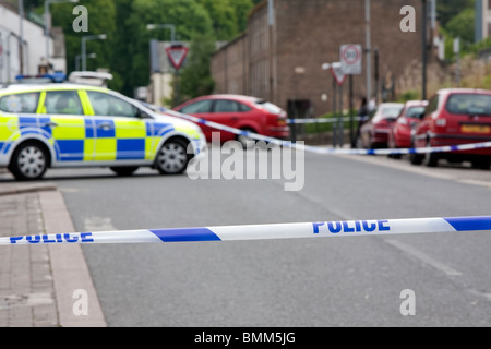 Scena di tiri e vittime di Derrick Bird, Whitehaven Cumbria Regno Unito Giugno 2010 Foto Stock