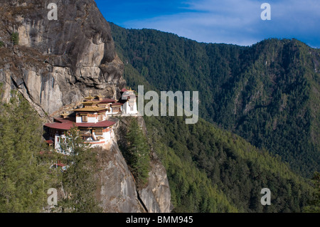 Tiger-Nest,Taktshang Goempa, monastero, Bhutan, Asia Foto Stock