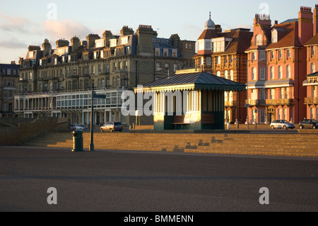 Architettura Seafront, Hove, Regno Unito Foto Stock