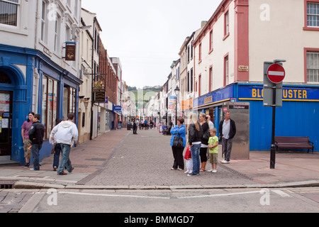 Scena di tiri e vittime di Derrick Bird, Whitehaven Cumbria Regno Unito Giugno 2010 Foto Stock