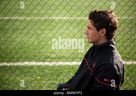 Pato brasiliano della star del football Training Camp Foto Stock