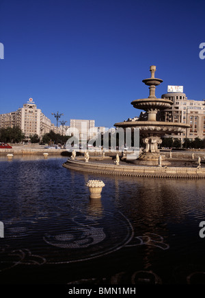 Bucarest, Piata Unirii Foto Stock