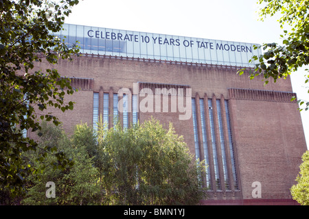 Decimo compleanno della Tate Modern di Londra, maggio 2010 Foto Stock