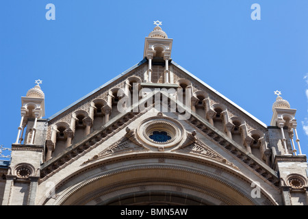 Eldridge Street Sinagoga, il Lower East Side di Manhattan, New York City, NY, STATI UNITI D'AMERICA Foto Stock