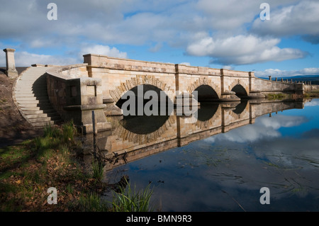 Ross Bridge alla periferia del villaggio di Ross in Tasmanian Midlands Foto Stock