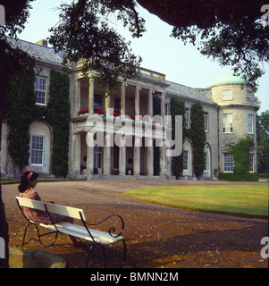 Chichester, Goodwood House Foto Stock