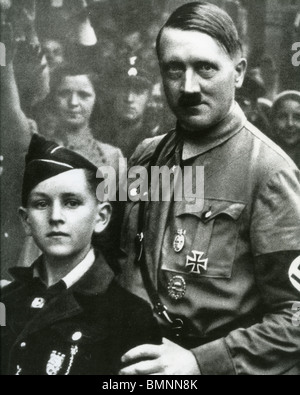 ADOLF HITLER - Tedesco dittatore nazista (1889-1945) circa 1938 Foto Stock