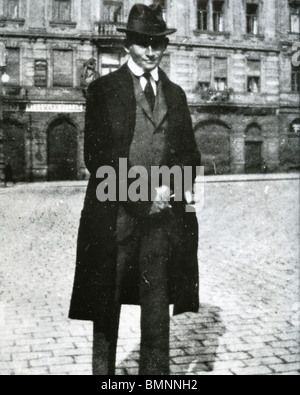 FRANZ KAFKA - romanziere austro-ungarico (1883-1924) Foto Stock