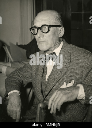 LE CORBUSIER - architetto svizzero-francese nel 1965 Foto Stock