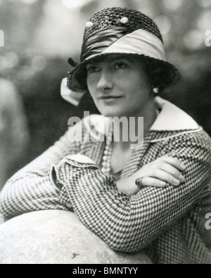 COCO CHANEL - Francese fashion designer (1883-1971) qui nel 1929 Foto Stock