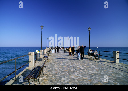 Italia, Liguria, Riviera di Ponente, Alassio Foto Stock