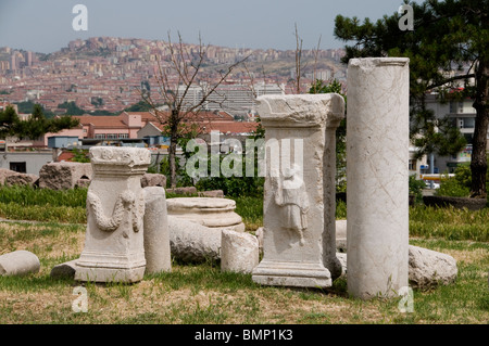 Bagni Romani Ankara Turchia sito archeologico Foto Stock