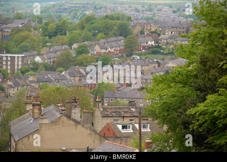 Vista attraverso l Huddersfield Foto Stock