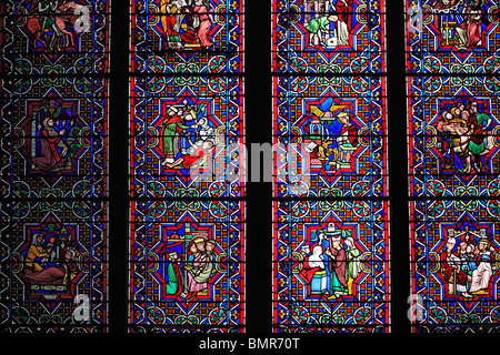 Cattedrale di Bayeux, Bayeux, dipartimento di Calvados, Bassa Normandia, Francia Foto Stock