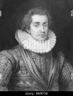 Giacomo I (1566-1625) su incisione dal 1800s. Foto Stock