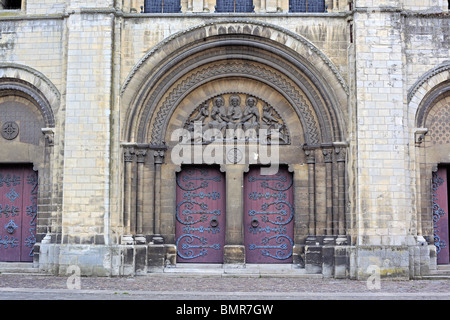 L'Abbaye aux Dames, Caen, dipartimento di Calvados, Bassa Normandia, Francia Foto Stock