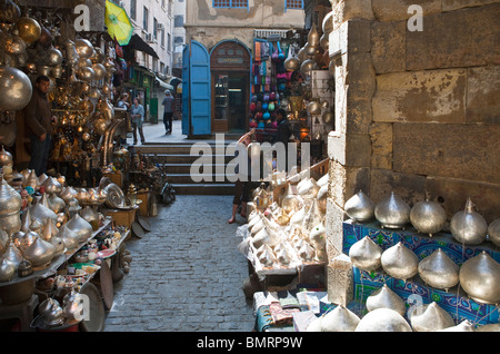 L'Egitto, al Cairo, il Khal El Khalili Foto Stock