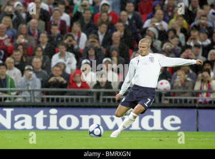 Inghilterra v cezch rep a Wembley stadiun Foto Stock