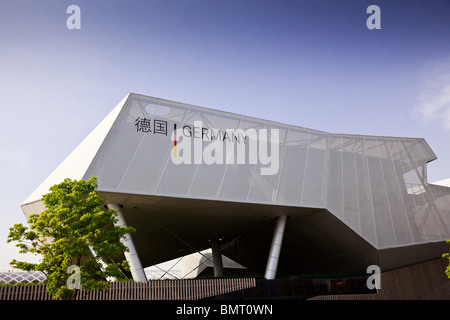 2010 Shanghai World Expo - Germania Pavilion Foto Stock