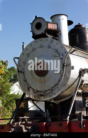 Vecchio classico locomotiva a vapore Foto Stock