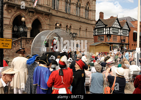 Chester Town Crier concorrenza 2010 Foto Stock