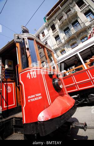 Istanbul tram 2009 Foto Stock