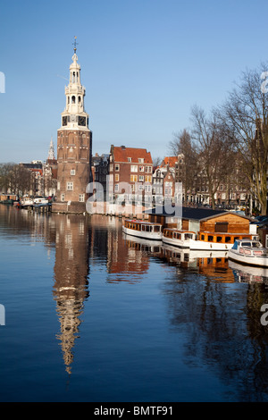 Oude schans nella città di Amsterdam Foto Stock