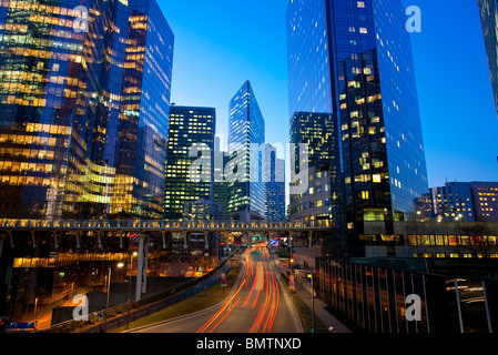 Parigi, il quartiere finanziario La Defense Foto Stock