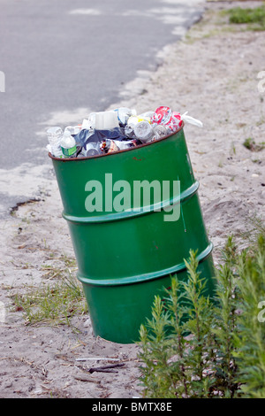 Cestino Long Island NY Foto Stock