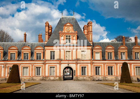 In Francia, il castello di Fontainebleau Foto Stock
