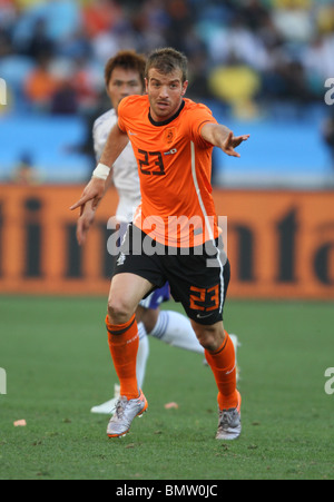 RAFAEL VAN DER VAART PAESI BASSI V GIAPPONE DURBAN STADIUM DURBAN SUD AFRICA 19 Giugno 2010 Foto Stock