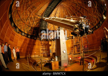 Lowell Observatory telescope, Flagstaff, Arizona Foto Stock