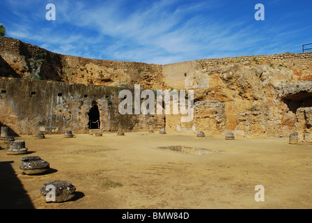 Pre tomba romana di Servilia, complesso archeologico , Carmona, provincia di Siviglia, in Andalusia, Spagna, Europa occidentale. Foto Stock