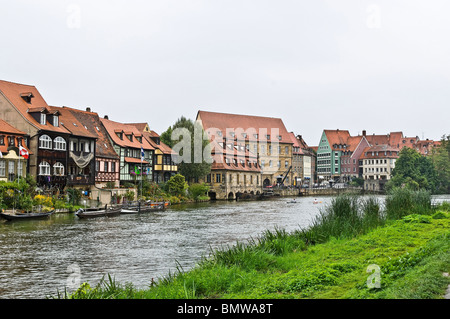 Storica città di Bamberga, dello Stato libero di Baviera Foto Stock