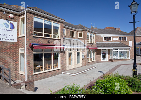 Riverside ristorante e negozi, Taunton, Somerset Foto Stock