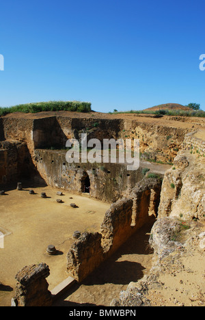 Pre tomba romana di Servilia, complesso archeologico , Carmona, provincia di Siviglia, in Andalusia, Spagna, Europa occidentale. Foto Stock