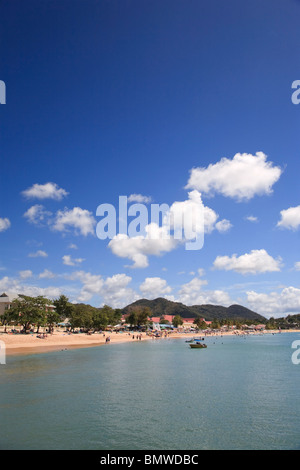 Caraibi, St Lucia Rodney Bay, Reduit Beach Foto Stock