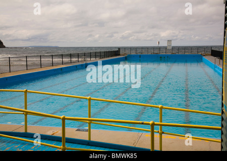 Ulladulla fuori aria aperta piscina piscina sul mare, Nuovo Galles del Sud, Australia Foto Stock