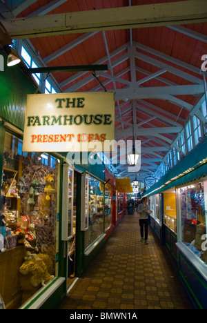 Oxford covered market central Oxford Inghilterra Regno Unito Europa Foto Stock